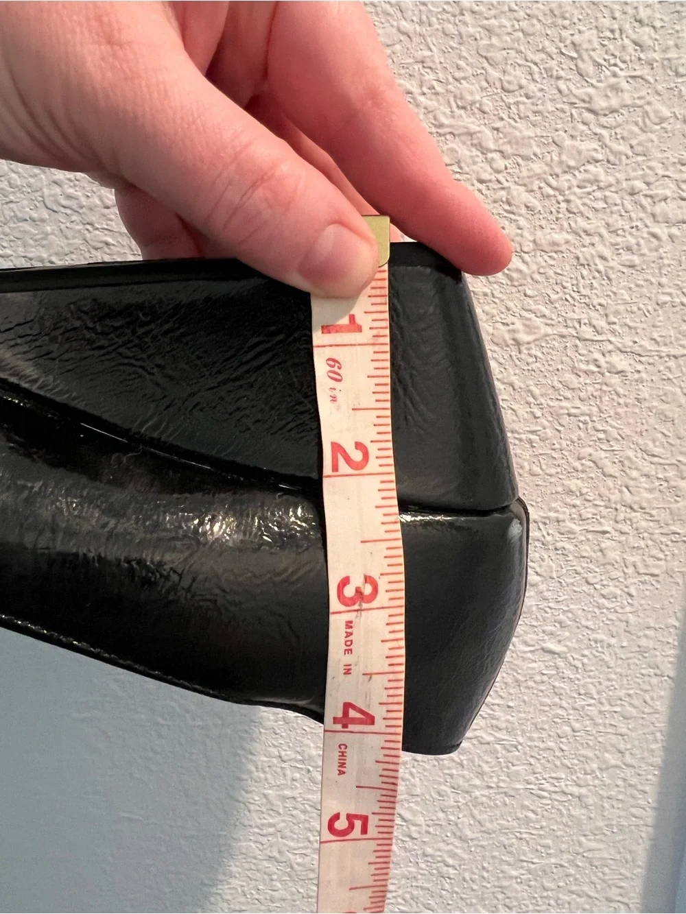 Abella True Comfort Black Peep Toe Wedge Pumps Career Shoes - Size 8